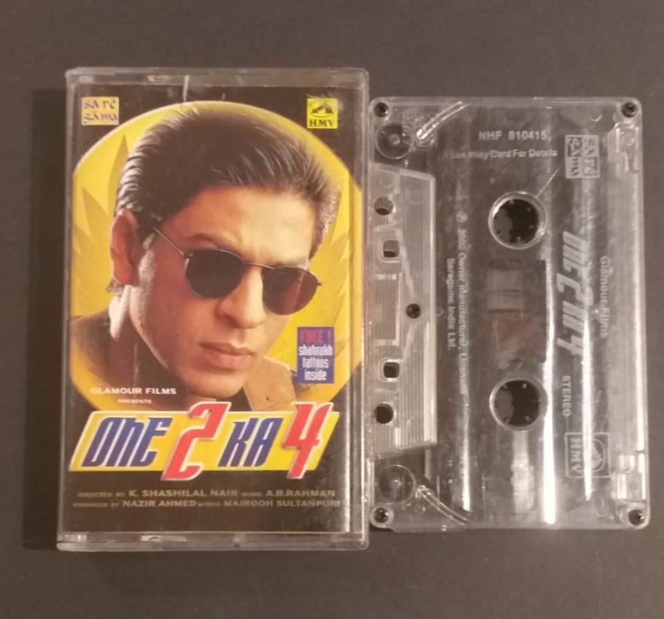 ce7a629f-7042-4132-9bec-9e58583c1eee A.R. Rahman – One 2 Ka 4 Kaset Bollywood - Görsel 1