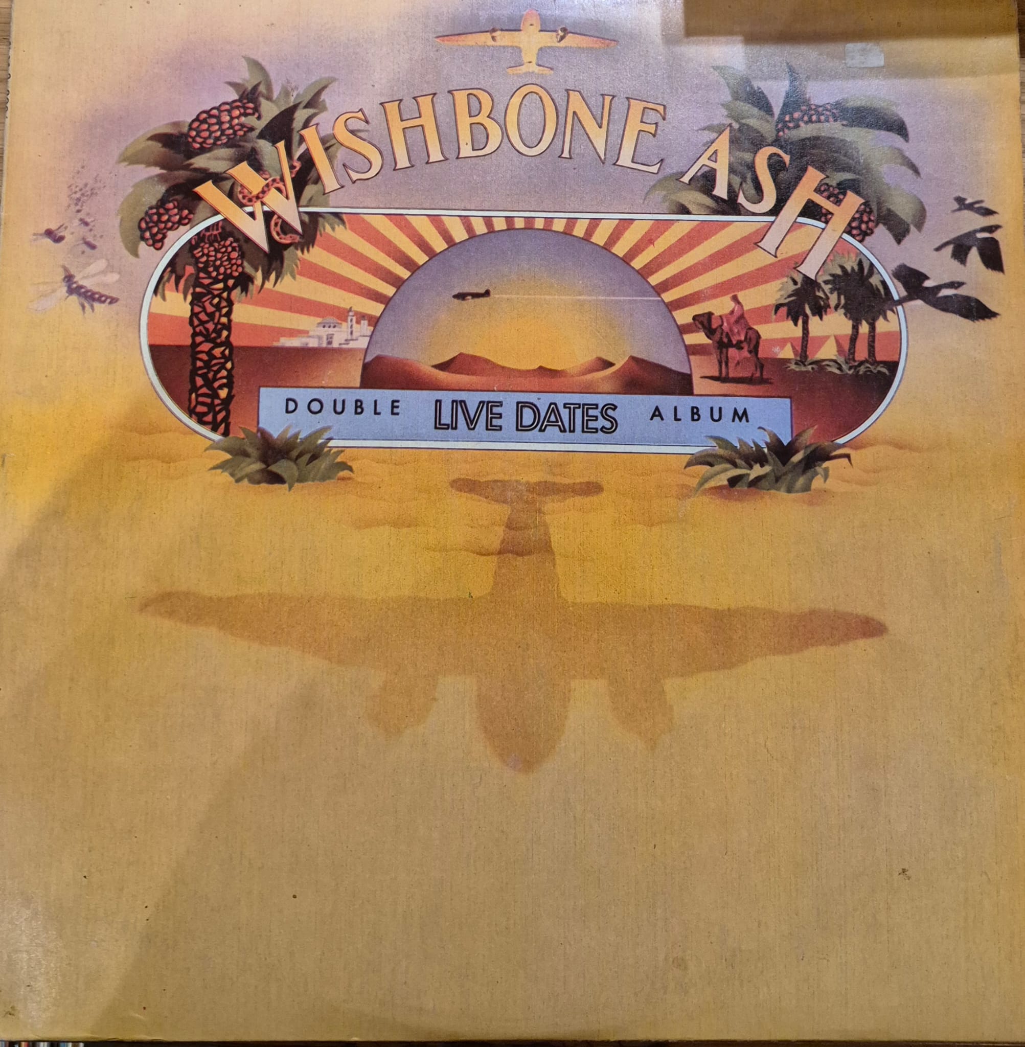3f456f9f-fea3-44ed-bebc-02fb9431b554 Wishbone Ash – Live Dates 2LP Plak - Görsel 1