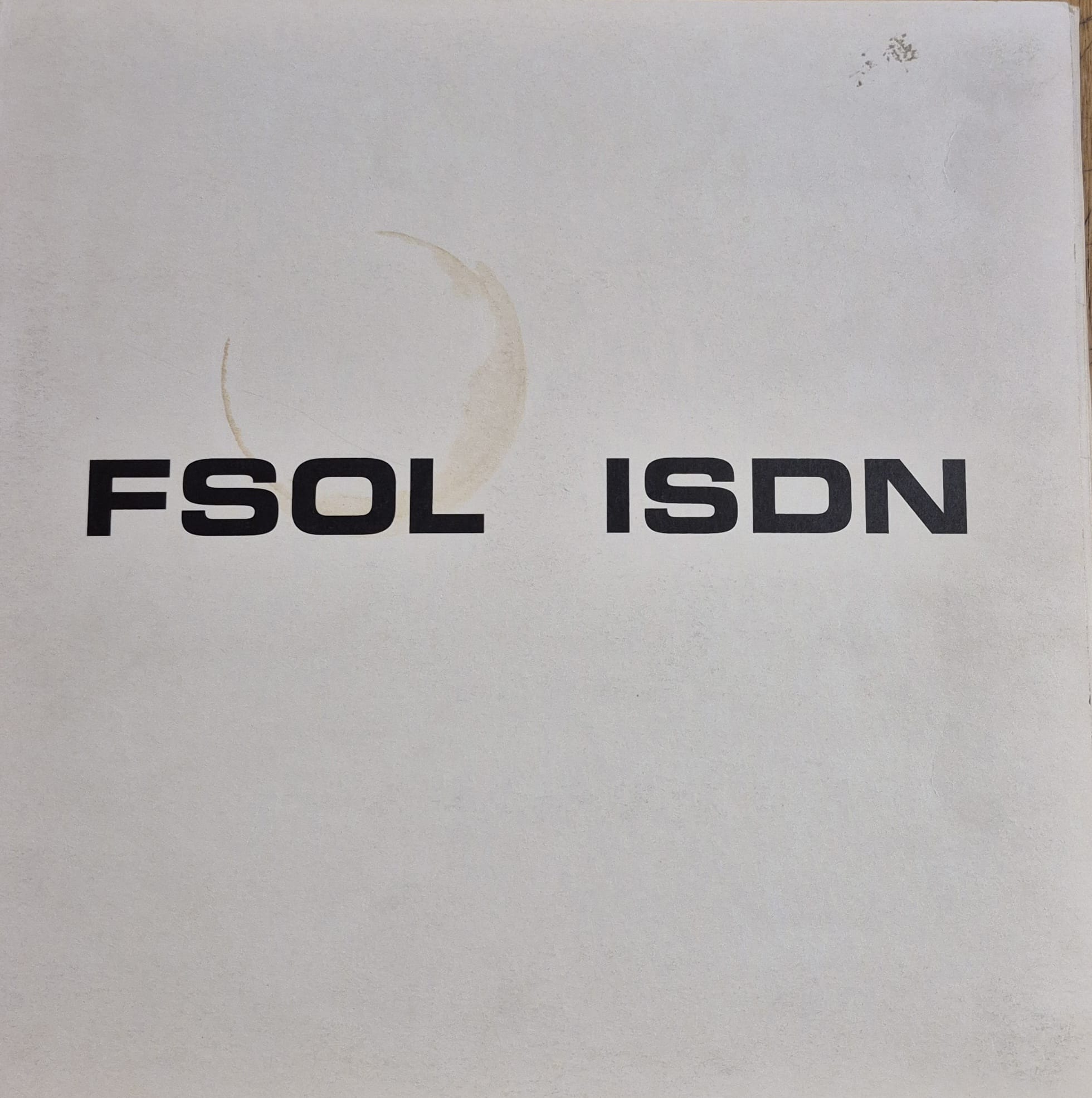 76710557-4ad7-4c6b-b1e1-e42f950e701c FSOL – ISDN 2LP Plak (Electronic) - Görsel 1