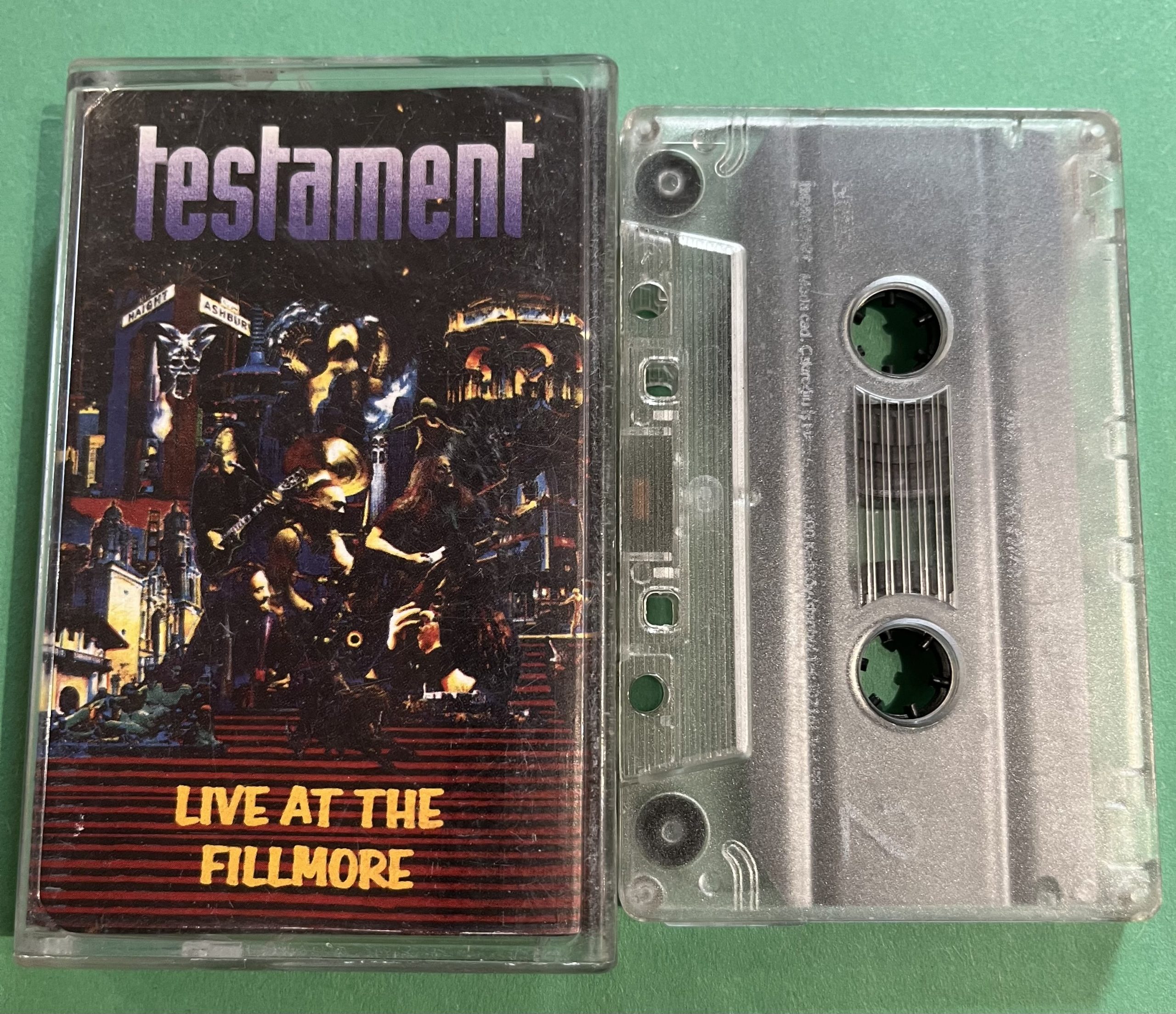 IMG_3228 Testament – Live At The Fillmore Kaset - Görsel 1