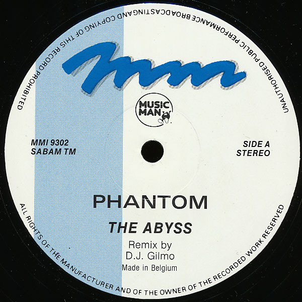 Phantom – The Abyss 12'' Maxi Single Plak (Techno)