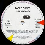 Paolo Conte – Jimmy, Ballando LP Plak - Görsel 3