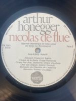 Arthur Honegger – Nicolas De Flue LP Plak - Görsel 4