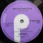 Deep Purple – Who Do We Think We Are LP - Görsel 5