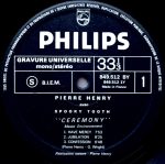 Pierre Henry Avec Spooky Tooth – Ceremony (Messe Environnement) LP Plak - Görsel 3