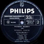 Pierre Henry Avec Spooky Tooth – Ceremony (Messe Environnement) LP Plak - Görsel 4