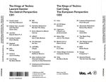 Laurent Garnier & Carl Craig – The Kings Of Techno 2CD (Techno) - Görsel 2