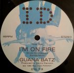 Guana Batz – I'm On Fire 12'' Maxi Single - Görsel 3