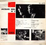Jacques Brel – N° 5 10'' LP Plak - Görsel 2
