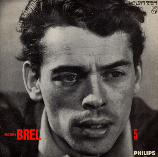 Jacques Brel – N° 5 10'' LP Plak