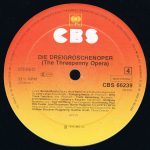 Kurt Weill, Bert Brecht, Lotte Lenya – Die Dreigroschenoper 2LP Plak - Görsel 3