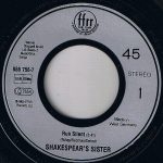 Shakespear's Sister – Run Silent 45lik Plak - Görsel 3