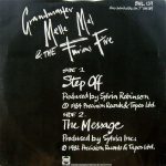 Grandmaster Melle Mel & The Furious Five – Step Off 12'' Maxi Single Plak - Görsel 2