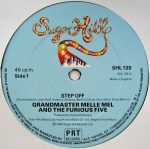 Grandmaster Melle Mel & The Furious Five – Step Off 12'' Maxi Single Plak - Görsel 3