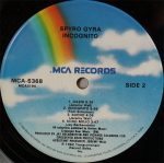 Spyro Gyra – Incognito LP Plak - Görsel 4
