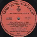 Mirjana Bajraktarević – Mirjana Bajraktarević LP Plak - Görsel 3