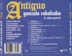 Gonzalo Rubalcaba & Cuban Quartet – Antíguo CD - Görsel 2