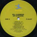 Bill Summers And Summers Heat – On Sunshine LP Plak - Görsel 3