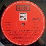 France Gall – Die Grossen Erfolge 2 LP Plak - Görsel 4