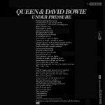 Queen & David Bowie – Under Pressure 45lik Plak - Görsel 2