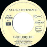 Queen & David Bowie – Under Pressure 45lik Plak - Görsel 3