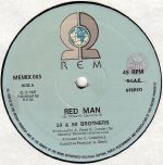 50 & 50 Brothers – Red Man 12'' Maxi Single - Görsel 4