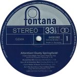 Dusty Springfield – Attention! Dusty Springfield! LP Plak - Görsel 3