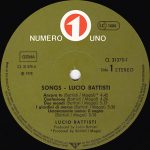 Lucio Battisti – Songs 2xLP - Görsel 2
