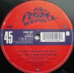The Funky Worm – U+Me=Love 12'' Maxi Single Plak (Deep House) - Görsel 3
