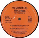 Tony Esposito – Papa Chico (Remix) 12'' Maxi Single - Görsel 4