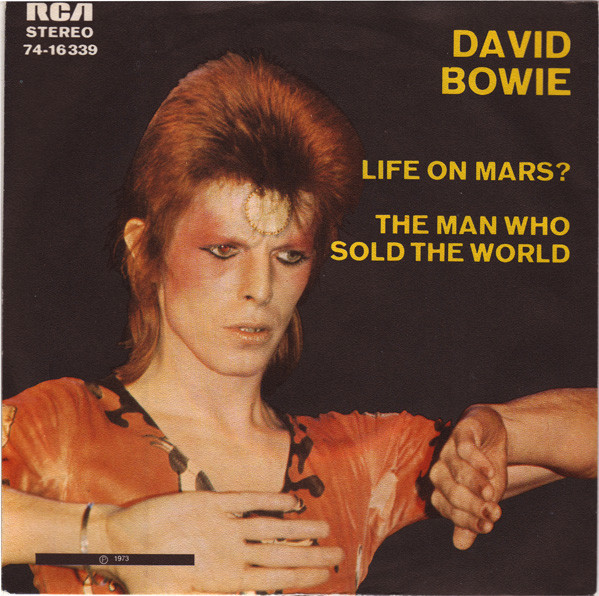 David Bowie – Life On Mars? / The Man Who Sold The World 45lik Plak
