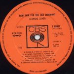 Leonard Cohen – New Skin For The Old Ceremony LP Plak - Görsel 3