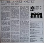 Ljubljanski Oktet – Vǝsoče Rej Pod Lipo LP Plak - Görsel 2