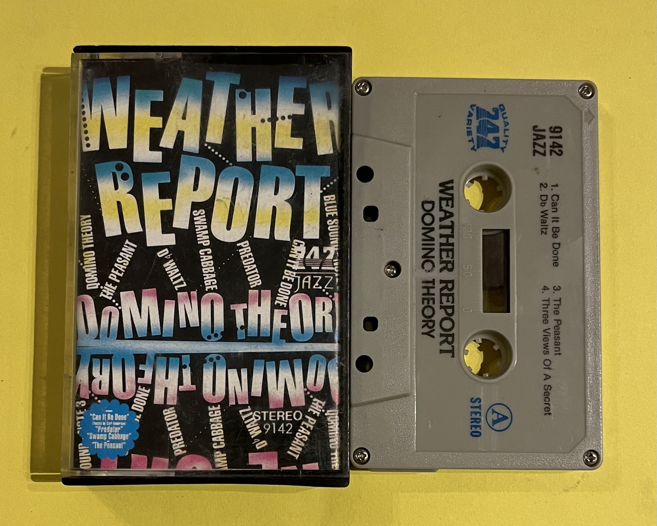 IMG_4719 Weather Report – Domino Theory Kaset - Görsel 1