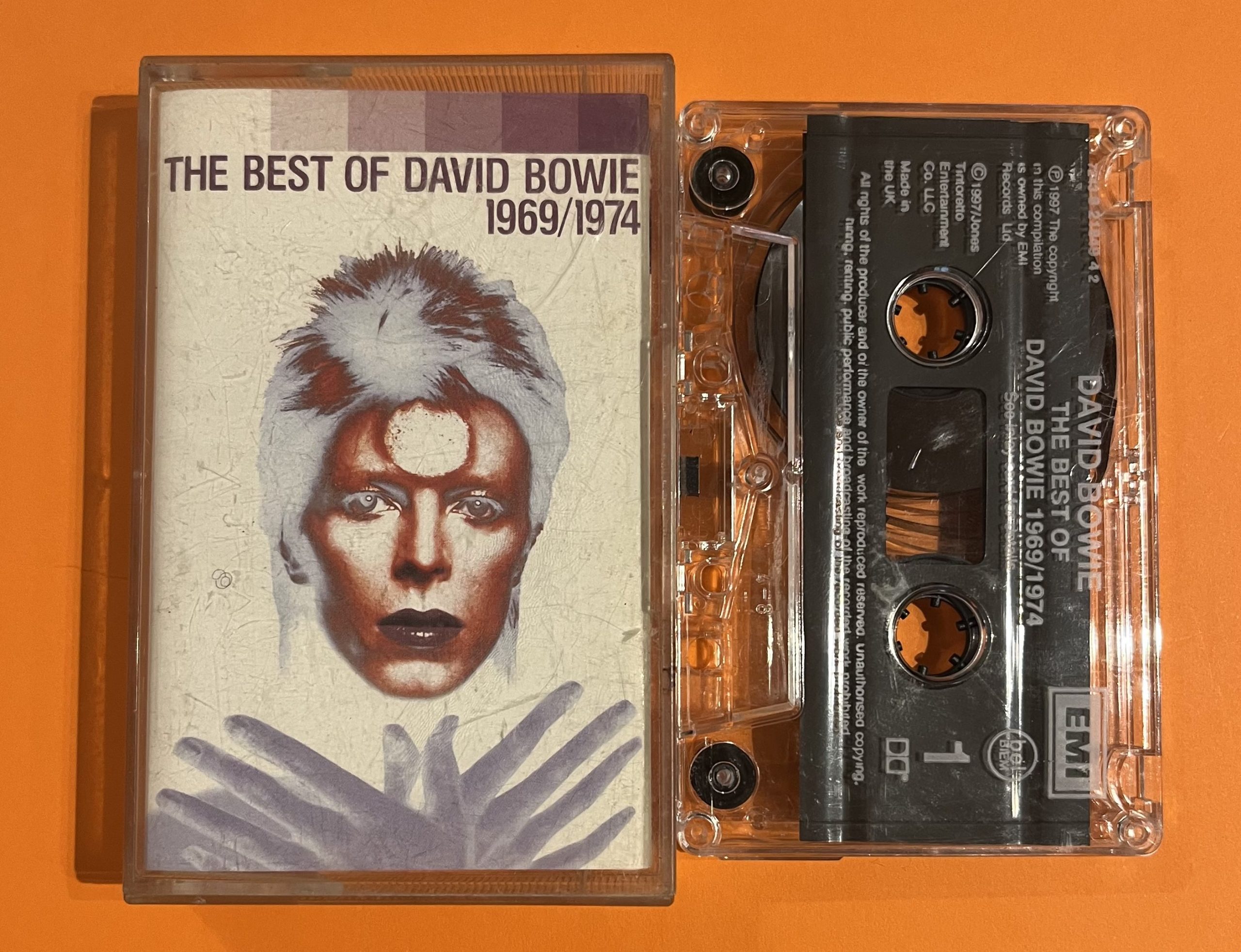 IMG_4720 David Bowie – The Best Of David Bowie 1969 / 1974 Kaset - Görsel 1