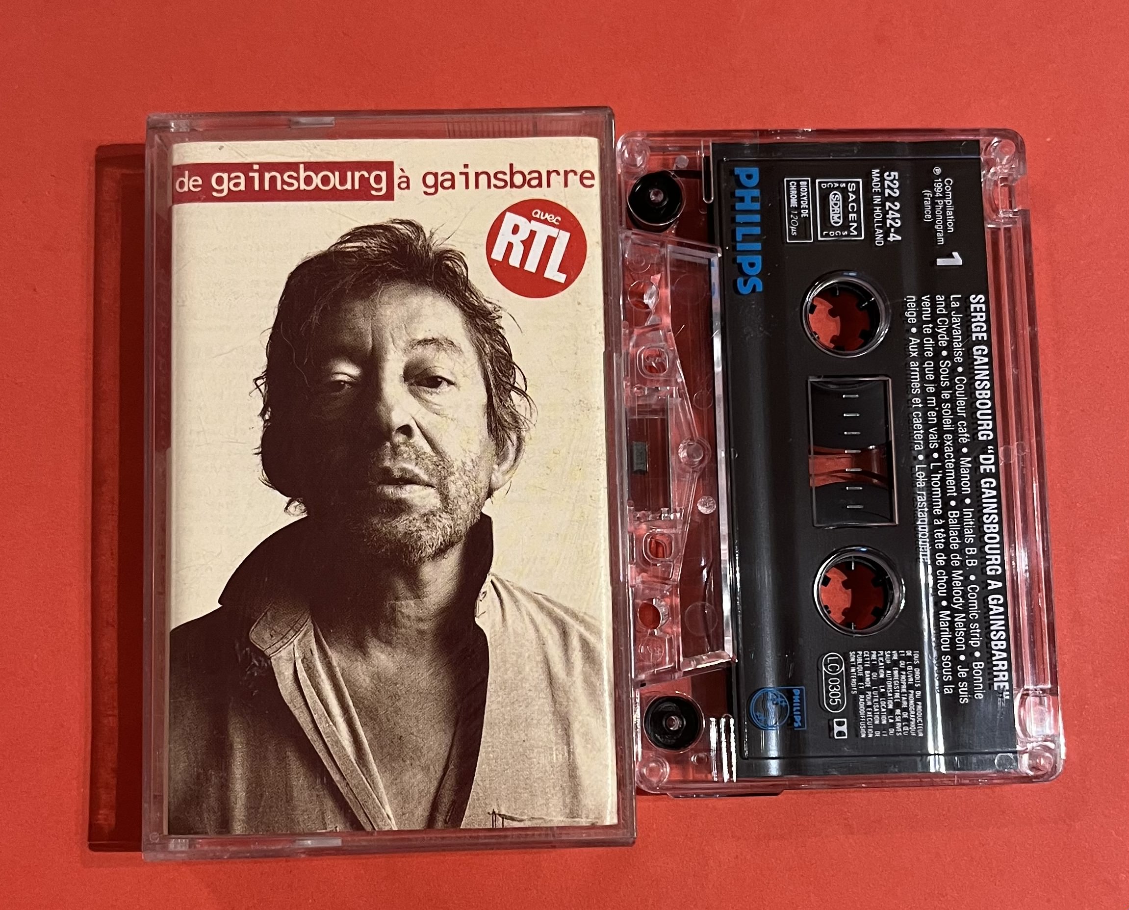 IMG_4726 Gainsbourg – De Gainsbourg À Gainsbarre Kaset - Görsel 1