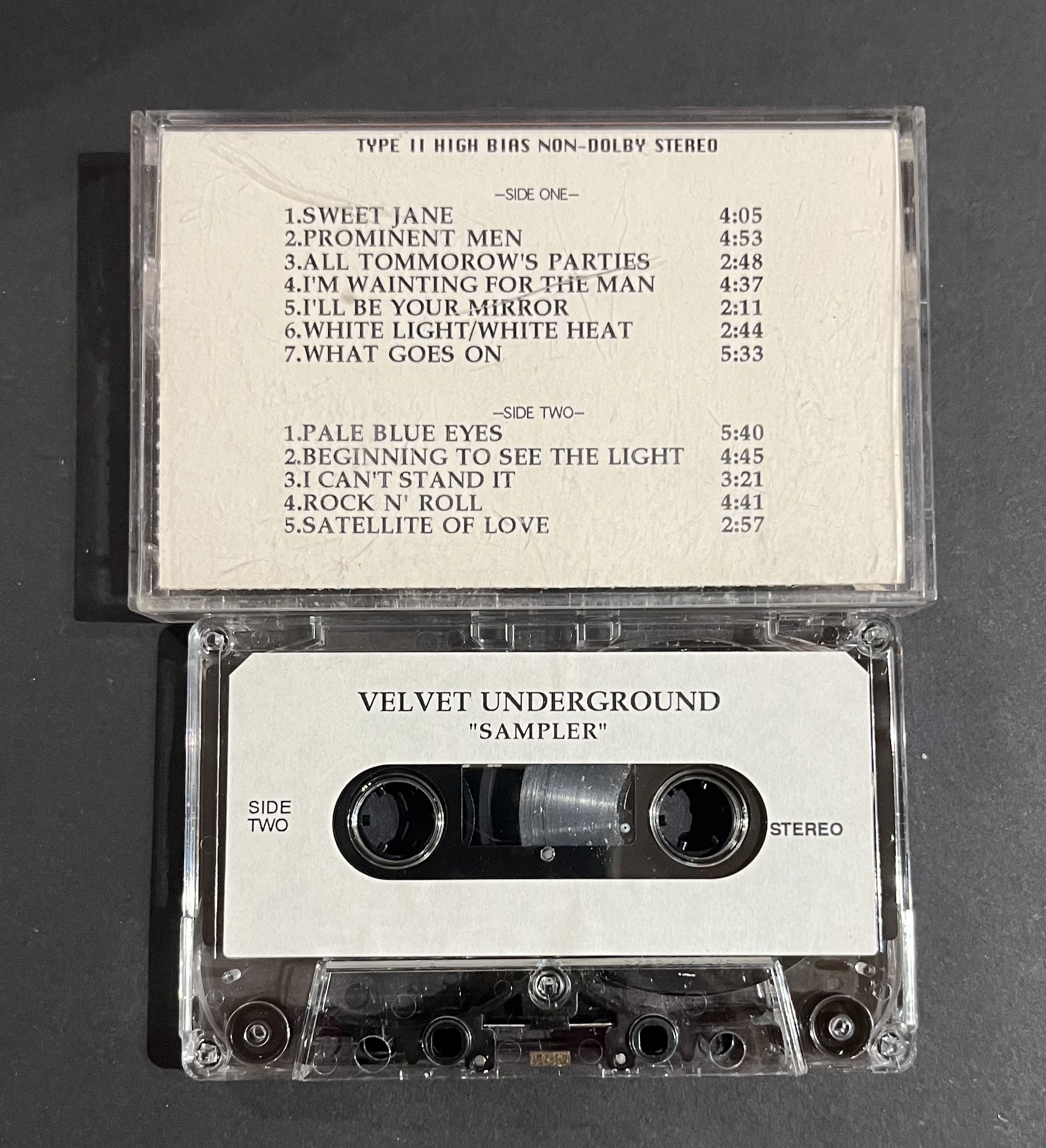 IMG_4743 Velvet Underground – Sampler Promo Kaset - Görsel 1