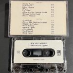 Soundgarden – Down On The Upside Promo Kaset