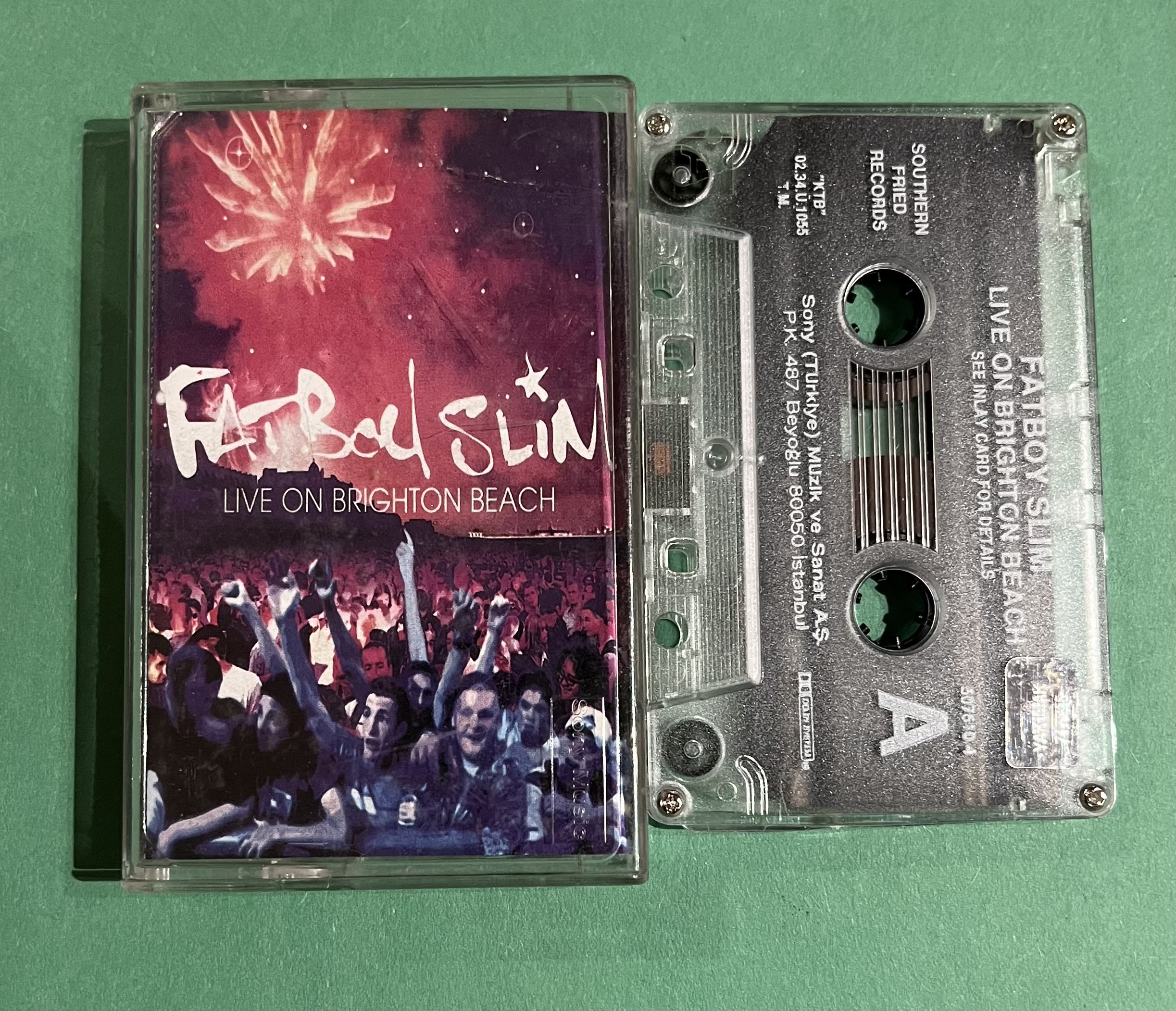IMG_4761 Fatboy Slim – Live On Brighton Beach Kaset - Görsel 1