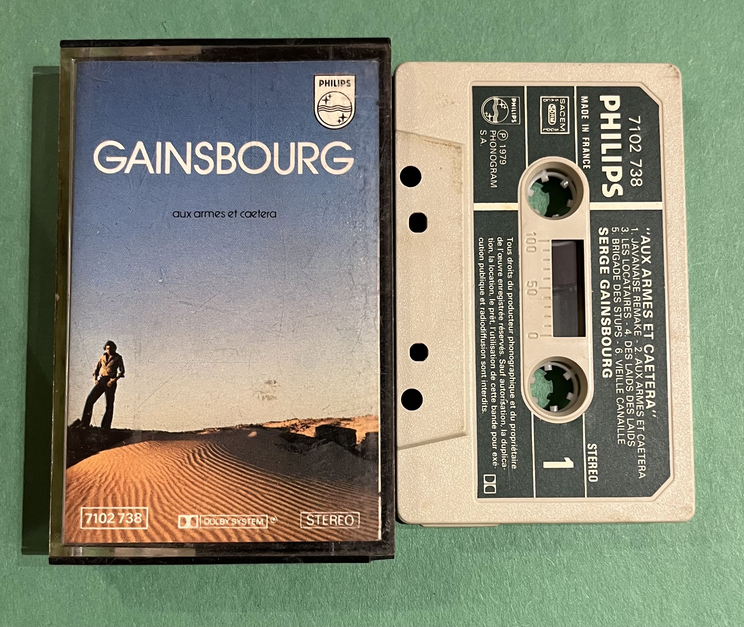 IMG_4763 Gainsbourg – Aux Armes Et Cætera Kaset - Görsel 1