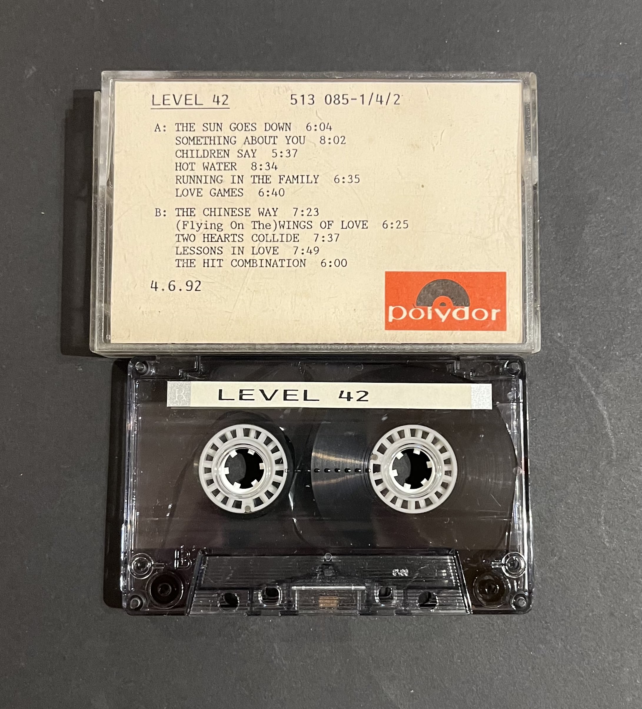 IMG_4799 Level 42 – The Dance Remixes Promo Kaset - Görsel 1