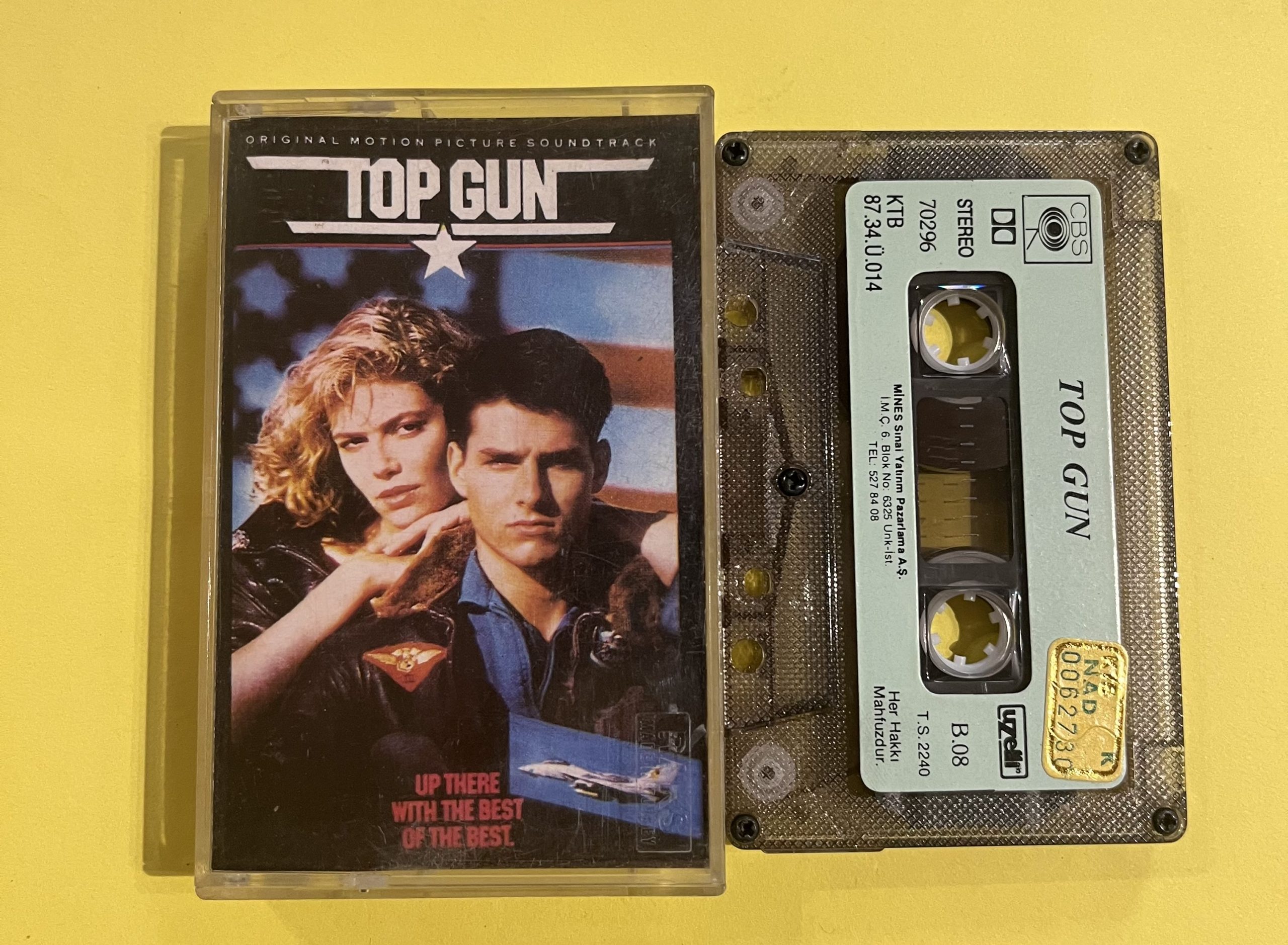 IMG_6725 Various – Top Gun (Original Motion Picture Soundtrack) Kaset - Görsel 1