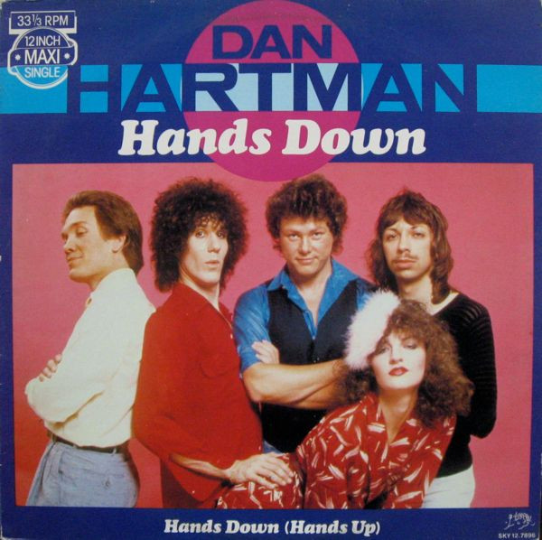 Dan Hartman – Hands Down 12'' Maxi Single Plak