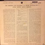 The Modern Jazz Quartet Guest Artist: Sonny Rollins – The Modern Jazz Quartet At Music Inn — Volume 2 LP Plak - Görsel 2