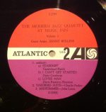 The Modern Jazz Quartet Guest Artist: Sonny Rollins – The Modern Jazz Quartet At Music Inn — Volume 2 LP Plak - Görsel 4