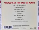 Lee Konitz – Chicago'N' All That Jazz CD - Görsel 2