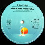 Marianne Faithfull – Broken English 12'' Maxi Single Plak - Görsel 4