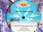 Boys Town Gang – Can't Take My Eyes Off You / I Just Can't Help Believing 12'' Maxi Single Plak - Görsel 2