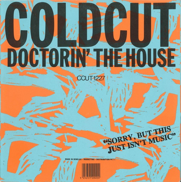 Coldcut – Doctorin' The House 12'' Maxi Single Plak (Early House)