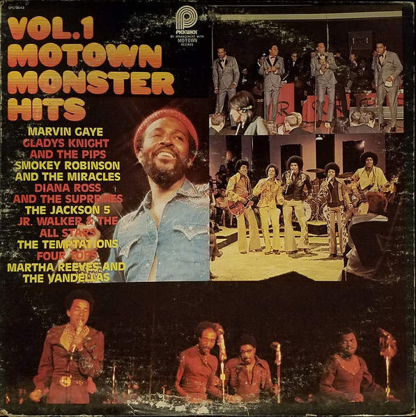 Motown Monster Hits Vol. 1 LP Plak